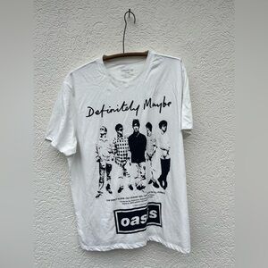 Oasis T Shirt Mad Engine Global Size XL White